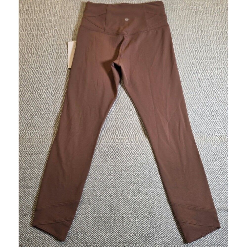 Athleta Elation Pirouette 7/8 Tight Women’s Small Brown High Rise Leggings NWT